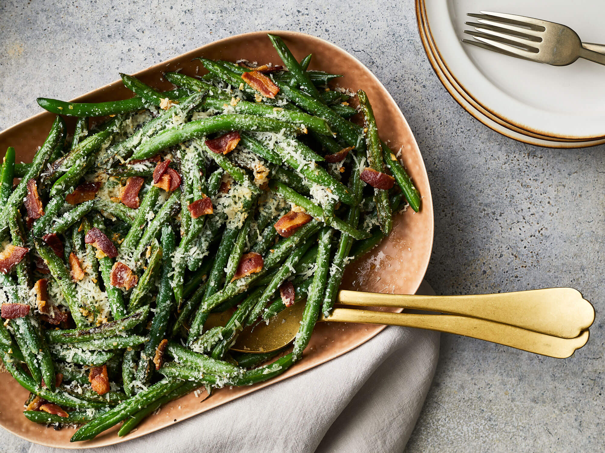 Garlic Parmesan Green Beans Lifestyle NY Magazine